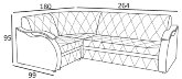 Угловой диван "Олимп"